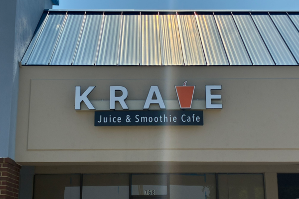 Krave Channel Letter